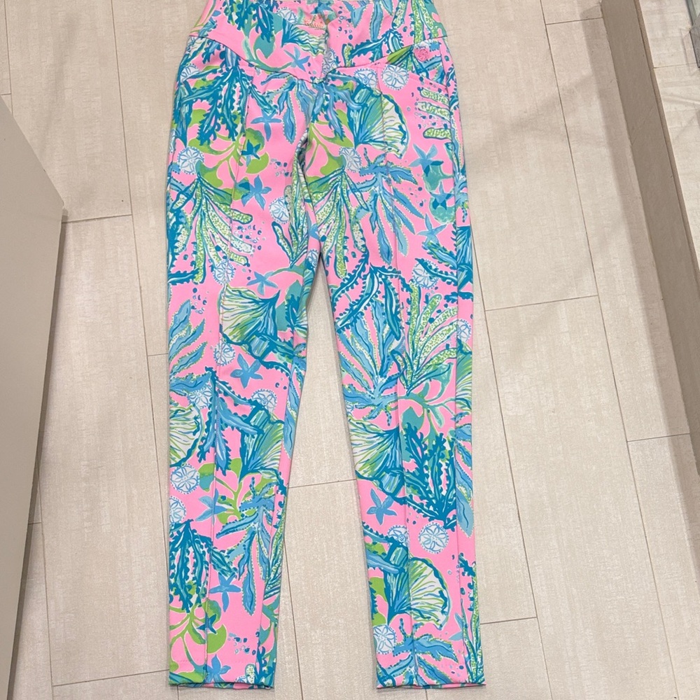 Lilly Pulitzer Colorful Tropical Print Pants